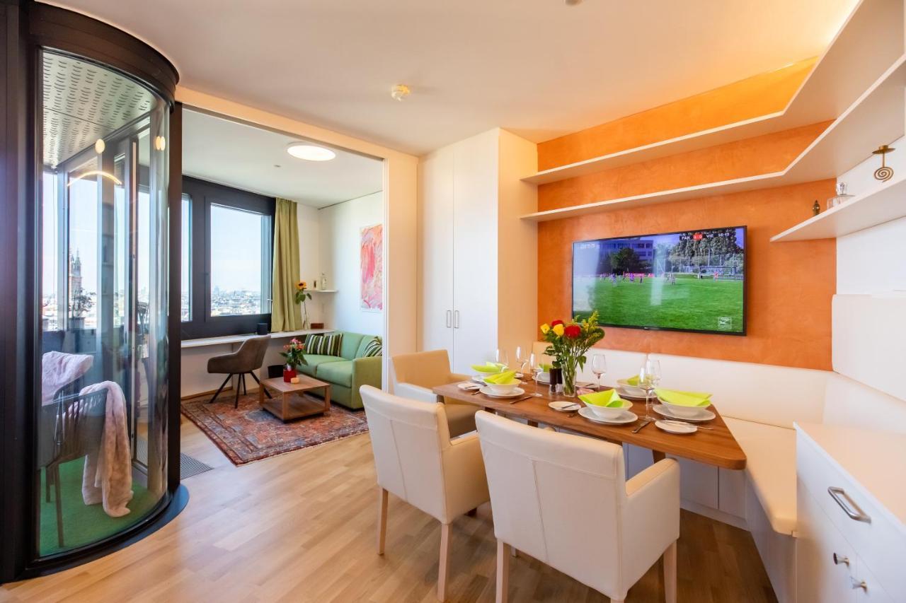 Appartement Skyflats Vienne Extérieur photo