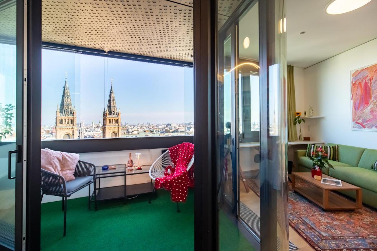 Appartement Skyflats Vienne Extérieur photo