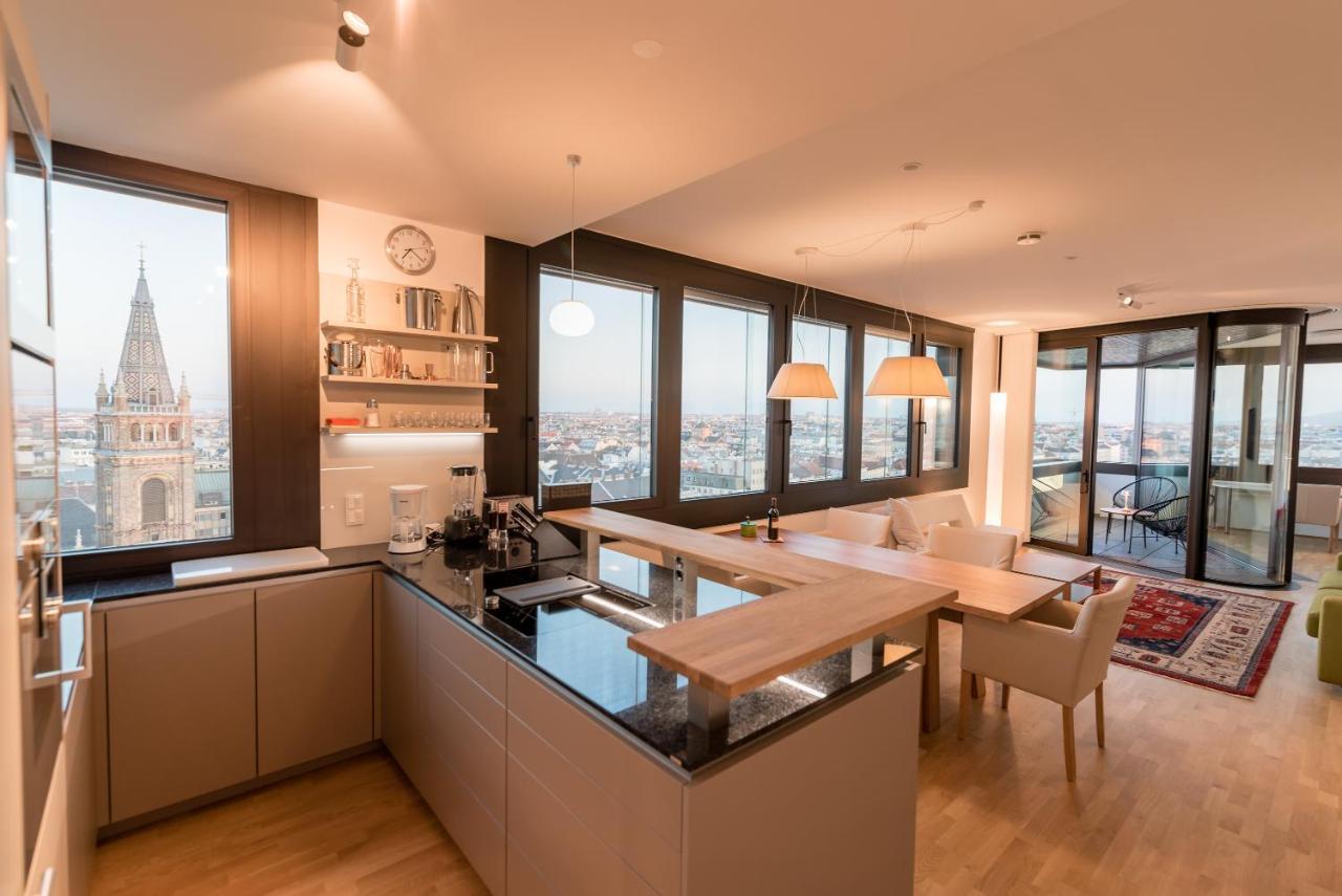 Appartement Skyflats Vienne Extérieur photo
