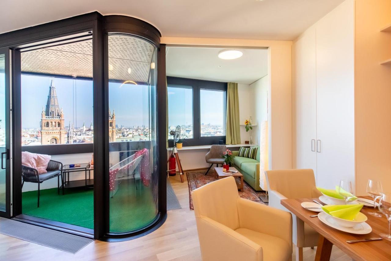 Appartement Skyflats Vienne Extérieur photo