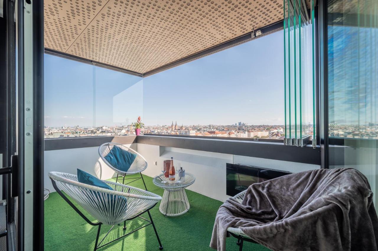 Appartement Skyflats Vienne Extérieur photo