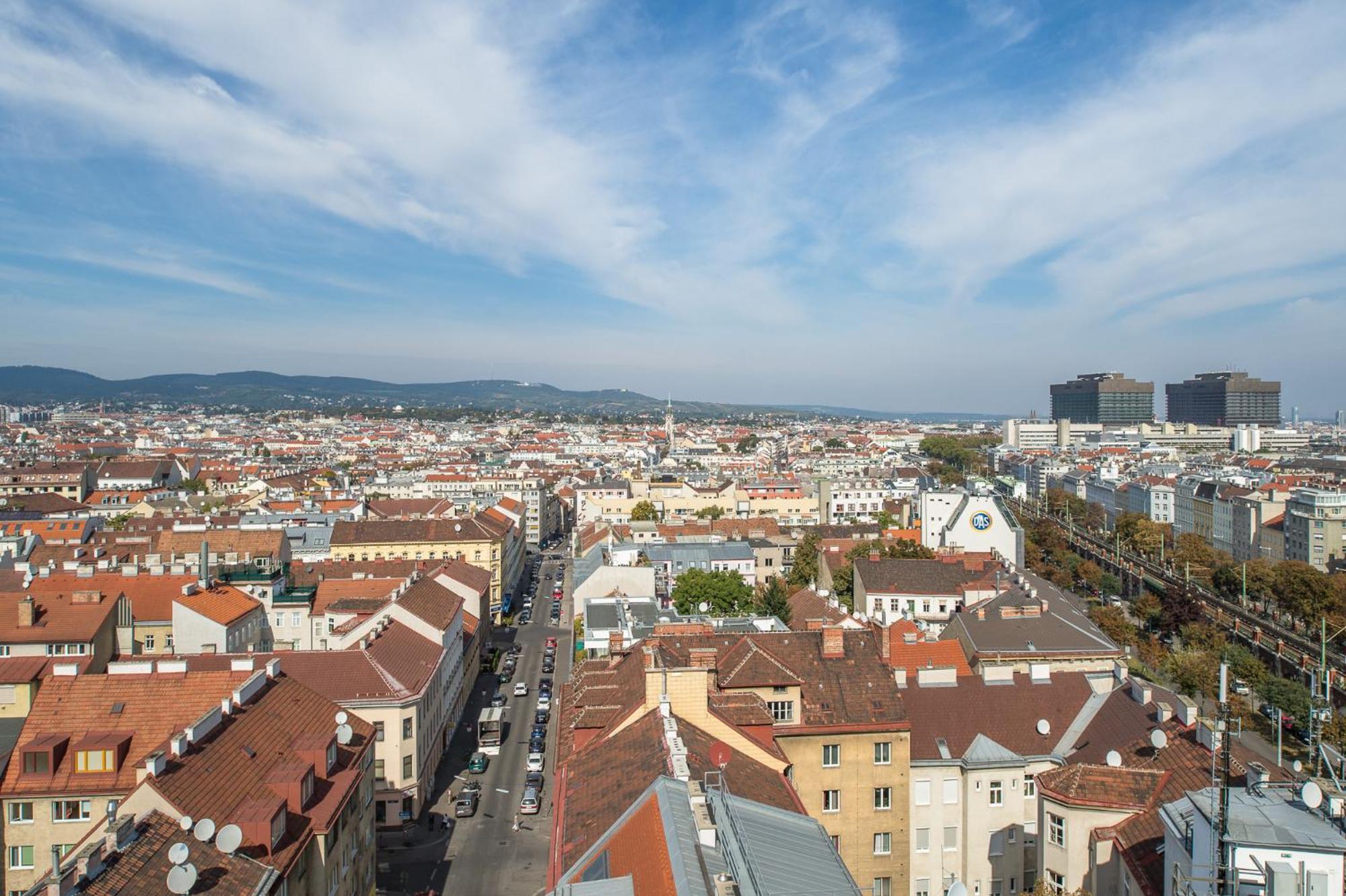 Appartement Skyflats Vienne Extérieur photo